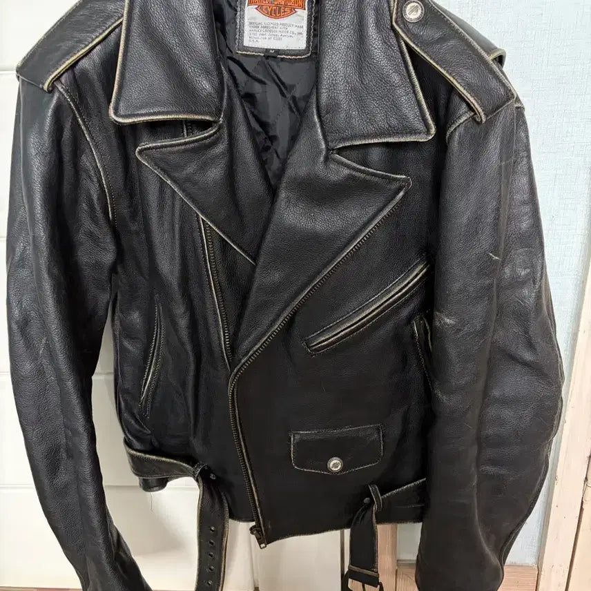 [BUNJANG] Harley-Davidson Rider Leather Jacket / 할리데이비슨 라이더 가죽자켓