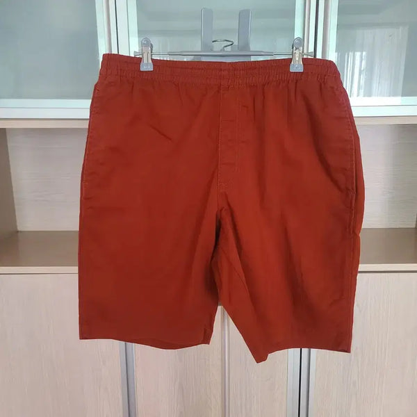 [BUNJANG] Uniqlo Red Short Pants L / 유니클로 쇼트팬츠 (레드)