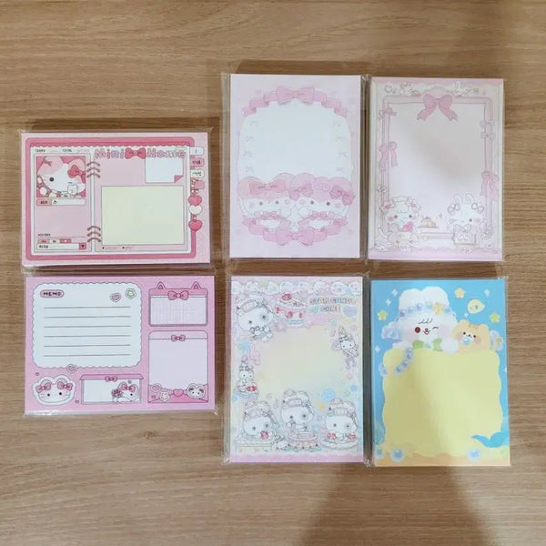 [BUNJANG] Large Memo Pad Bundle Set (6 Volumes) / 포용 대떡메 6권 일괄