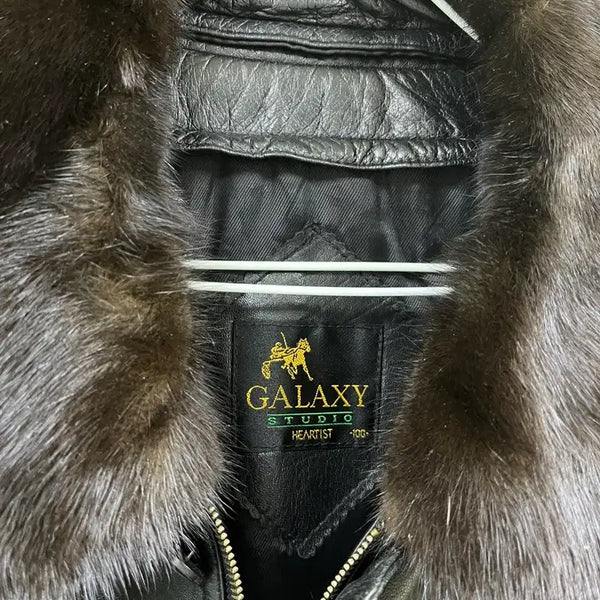 [BUNJANG] Galaxy Leather Jumper / 캘럭시가죽잠버100
