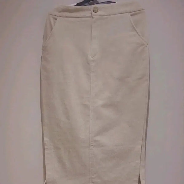 [BUNJANG] Corduroy Skirt M Size / #골덴치마#코듀로이#골덴스커트#여성스커트#여성의류#m사이즈