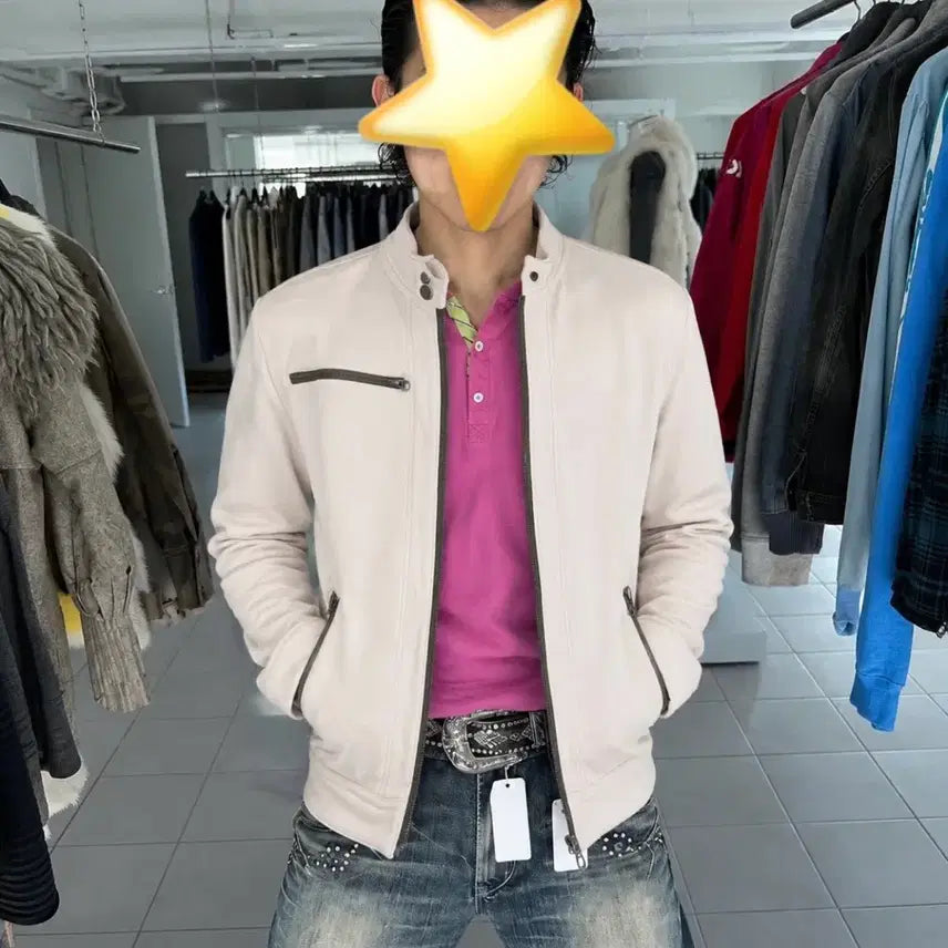 [BUNJANG] Vintage ikka Zip-Up Jacket / ikka 핑크 집업 자켓