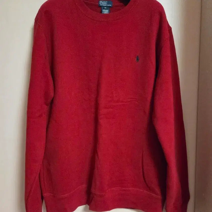 [BUNJANG] Polo Ralph Lauren Sweatshirt Red / 폴로 랄프로렌 맨투맨 레드