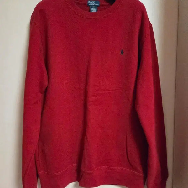 [BUNJANG] Polo Ralph Lauren Sweatshirt Red / 폴로 랄프로렌 맨투맨 레드