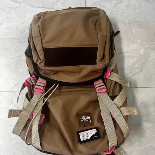 [BUNJANG] Stussy Masterpiece Collaboration Backpack / 스투시 마스터피스 콜라보 백팩