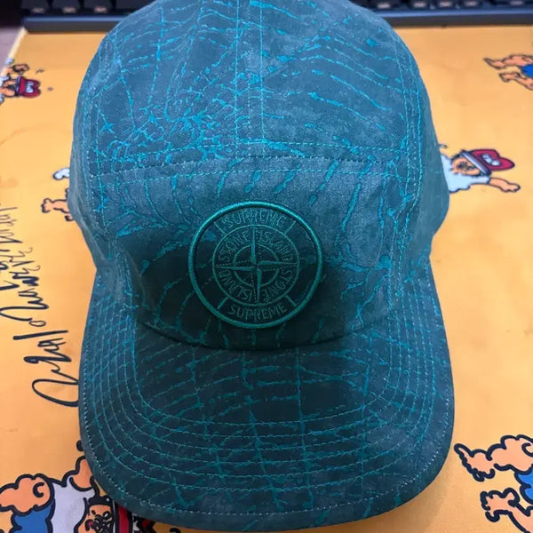 [BUNJANG] Supreme Stone Island Camp Cap / 슈프림 스톤아일랜드 캠프캡