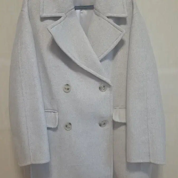 [BUNJANG] SISTINA Half Coat Oatmeal Size 55 / 시스티나 반코트(55)