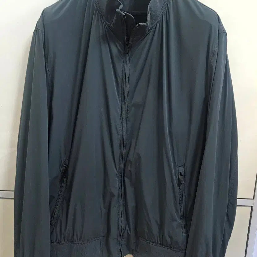 [BUNJANG] Massimo Dutti Windbreaker Jumper L Khaki / 마시모뚜띠 바람막이 점퍼L 진카키색