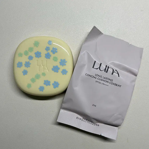 [BUNJANG] Luna Longlasting Conceal Cushion (Original + Refill) 21N / 루나 롱래스팅 컨실 쿠션(본품+리필) 21N