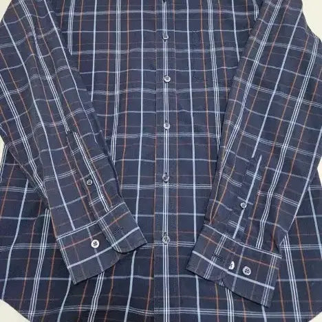 [BUNJANG] Dockers Men's Plaid Button-Down Shirt - Size M / DOCKERS남성 체크 남방 셔츠M
