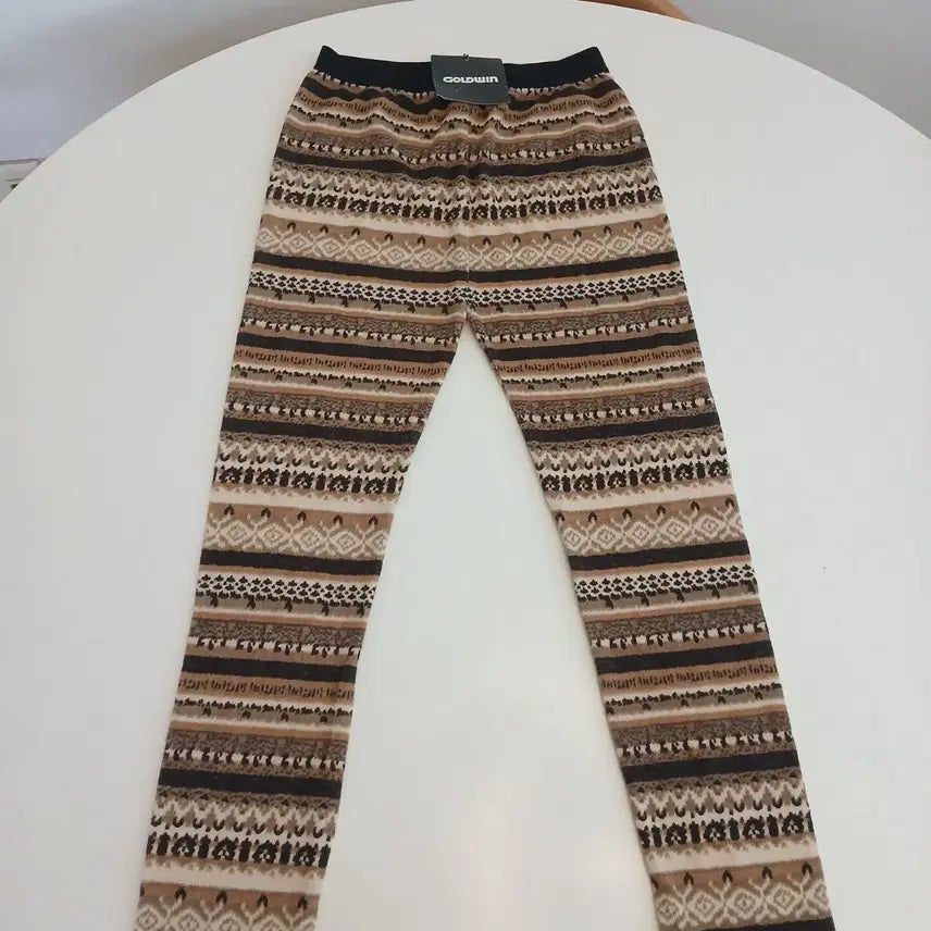 [BUNJANG] Goldwin Patterned Leggings / 새상품 골드윈 패턴 레깅스 70