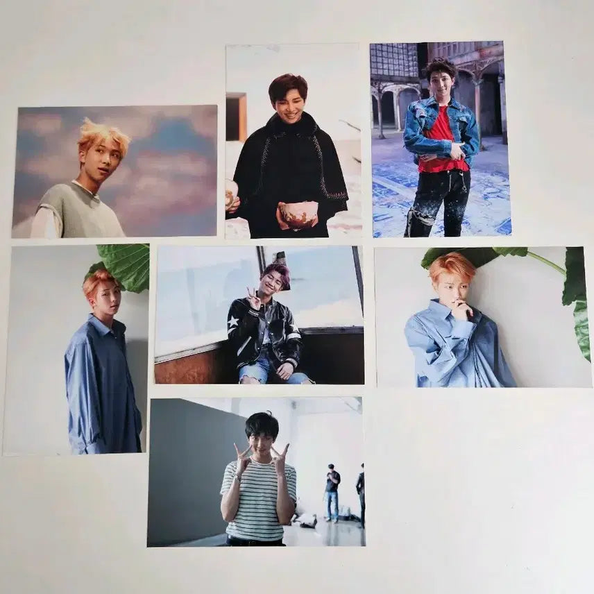 [BUNJANG] BTS RM Today Developed Photo Set / 남준 오늘 인화사진 7장 일괄 bts poca pc
