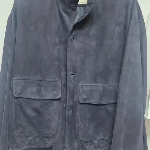 [BUNJANG] Pottery A-1 Suede Jacket Navy Size 3 / 포터리 A-1 스웨이드 자켓
