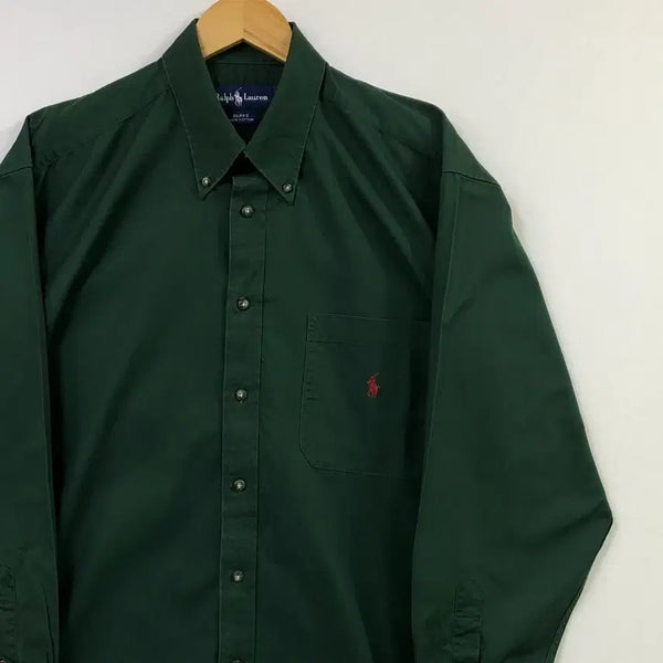 [BUNJANG] Polo Solid Cotton Shirt / L 폴로 솔리드코튼 셔츠