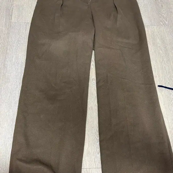 [BUNJANG] Marob Brown Wide Slacks / 마롭 브라운 와이드 슬랙스