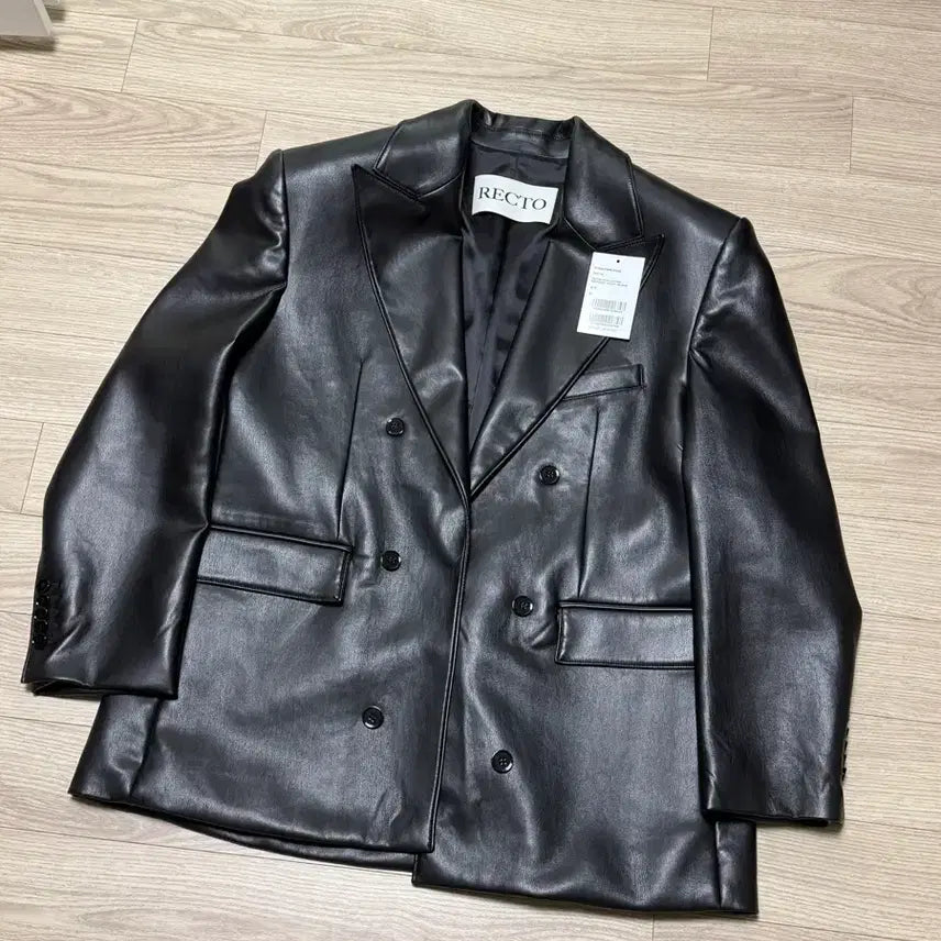 [BUNJANG] RECTO Victor Leather Oversized Jacket / [M] 렉토 빅터 레더 오버사이즈 자켓