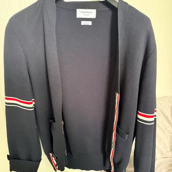 [BUNJANG] Thom Browne Cardigan Size 3 / 톰브라운 암밴딩 밀라노스티치 가디건 니트 3사이즈 S급