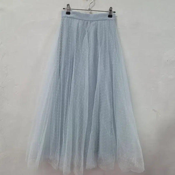 [BUNJANG] SNIDEL Polka Dot Long Skirt / SNIDEL 도트 롱 스커트