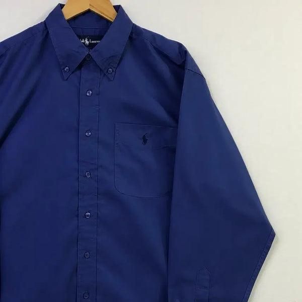 [BUNJANG] Polo Ralph Lauren Solid Cotton Shirt / L 폴로 솔리드코튼 셔츠