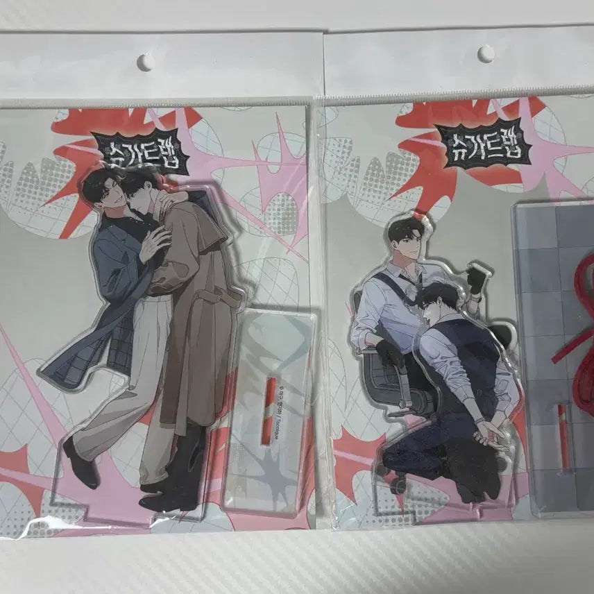 [BUNJANG] Sugar Trap Tunick Couple Acrylic Stand Bundle Set / 슈가트랩 투니크 아크릴 스탠드 일괄