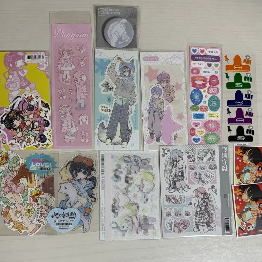 [BUNJANG] Character Sticker Bundle / 다꾸 스티커 인물 스티커 일괄 판매 본부대로 박냠 아무스튜
