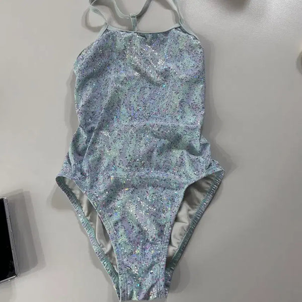 [BUNJANG] Lemango Glitter Swimsuit / 르망고 수영복