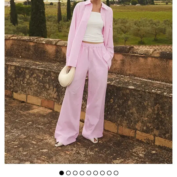 [BUNJANG] NYLORA Mackenzie Pants Light Pink / 나일로라 NYLORA 매켄지 팬츠 라이트 핑크