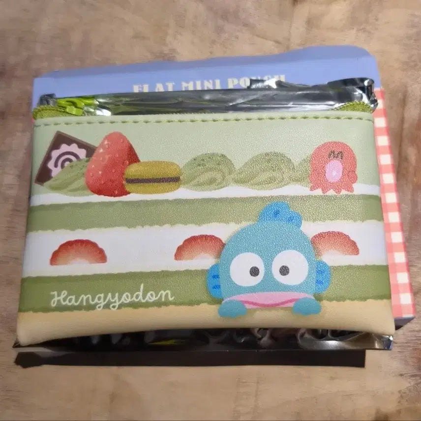 [BUNJANG] Sanrio Characters Flat Mini Pouch Cake Series - Hangyodon / [한교동/교환 *쿠로미* 원합니다!] 산리오 캐릭터즈 플랫 미니 파우치 케이크 시리즈