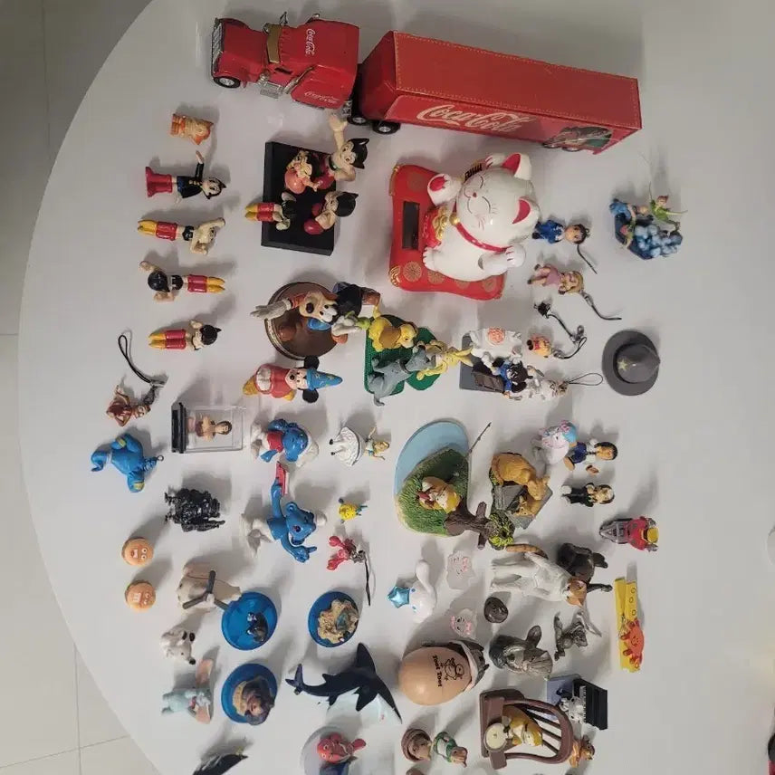 [BUNJANG] Vintage Cartoon Character Figure & Prop Bundle Set / 고전 피규어 세트 만화 캐릭터 소품일괄
