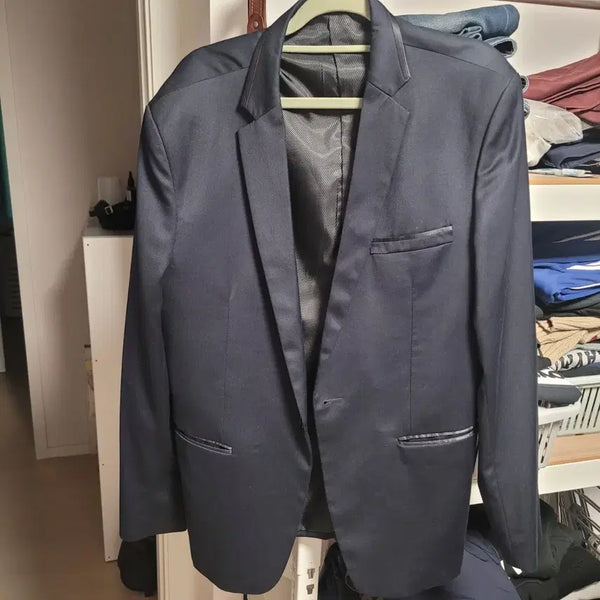 [BUNJANG] Men's Navy Suit Jacket - Size 100 / 남성 정장 재킷 네이비100
