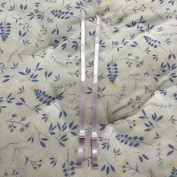 [BUNJANG] Adjustable Bra Shoulder Straps (Lavender) / 연보라색 브라 어깨끈
