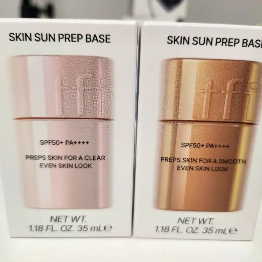 [BUNJANG] SKIN SUN PREP BASE Set (Clear Tone / Nude Tone) / 스킨 선 프렙 베이스 2종 (01클리어톤/02누드톤)