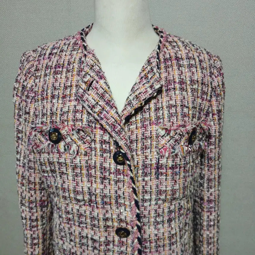 [BUNJANG] Olivia Hasler Tweed Jacket / 올리비아하슬러 트위드 자켓 90 새옷