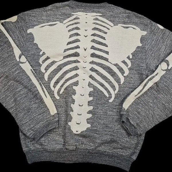 [BUNJANG] Capital Bone Sweatshirt / 캐피탈 본 맨투맨
