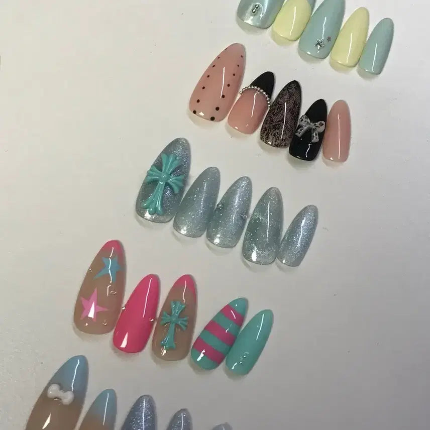 [BUNJANG] Handmade Nail Tips / 네일팁