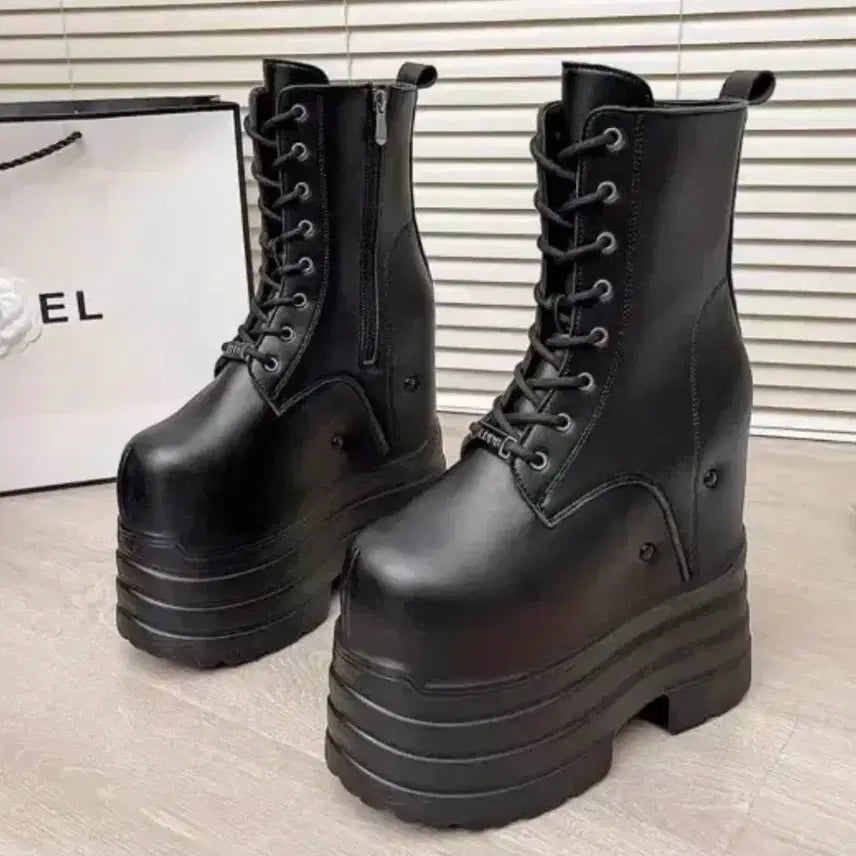[BUNJANG] 20cm Platform Boots / 20cm 스탠딩화 통굽 콘서트 코스프레용