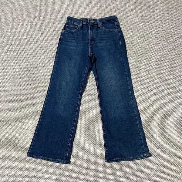[BUNJANG] Levi's High-Waist Crop Flare Jeans / 28 리바이스 하이웨스트 크롭 플레어진 청바지 N.9457