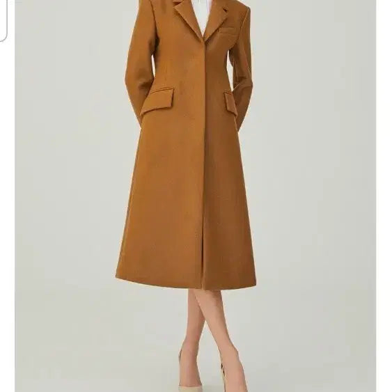 [BUNJANG] HANA BO Tailoring Coat Camel / 하나보 테일러링 코트 카멜