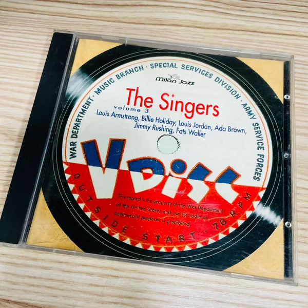 [BUNJANG] Various Artists V-Disc: The Singers Volume 3 Compilation CD / [중고음반/CD] 재즈 컴필레이션 The Singers Volume 3 (루이 암스트롱, 빌리 홀리데이)