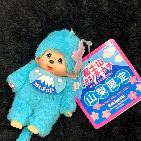 [BUNJANG] Fuji-san Mini Monchhichi Keychain / 후지산 미니 몬치치 키링