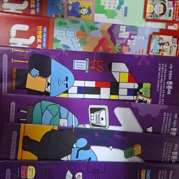 [BUNJANG] Elementary School 5th & 6th Grade Workbooks Set (11 Books) / 초등 문제집 세트 11권 5학년 6권 6학년 5권