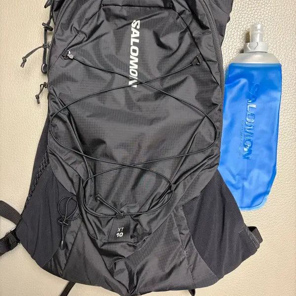 [BUNJANG] Salomon XT-10 Backpack with Water Bottle Set / 살로몬 xt10 등산가방 백팩 물통 세트