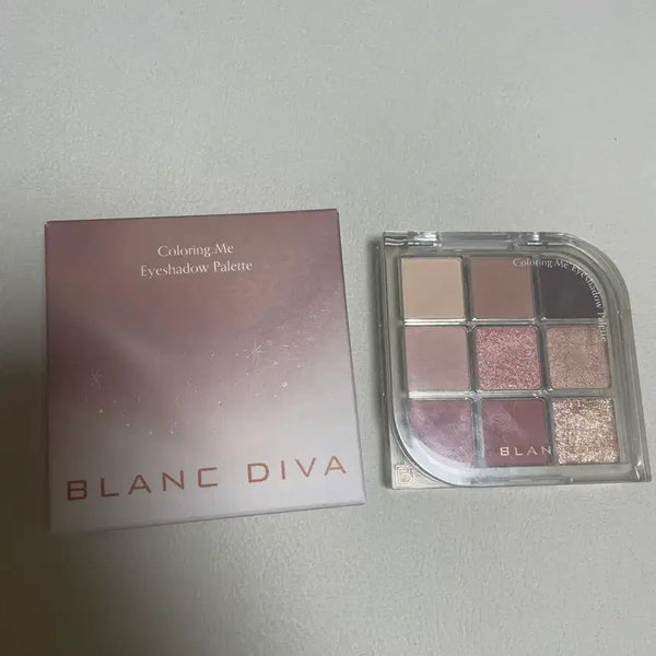 [BUNJANG] BLANC DIVA Coloring Me Shadow Palette Roseta Scented / 블랑디바 컬러링미 섀도우 팔레트_로제타센티드