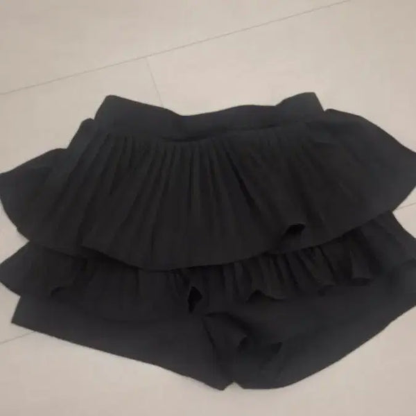 [BUNJANG] Black Frill Skirt / 건대 오프라인 매장에서 3만원 주고 산 치마