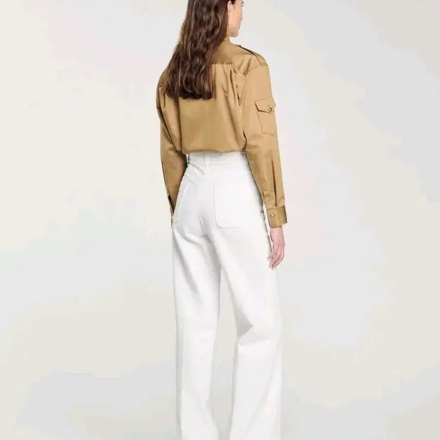 [BUNJANG] Sandro Wide-Leg Jeans / 2024.산드로)와이드레그 진