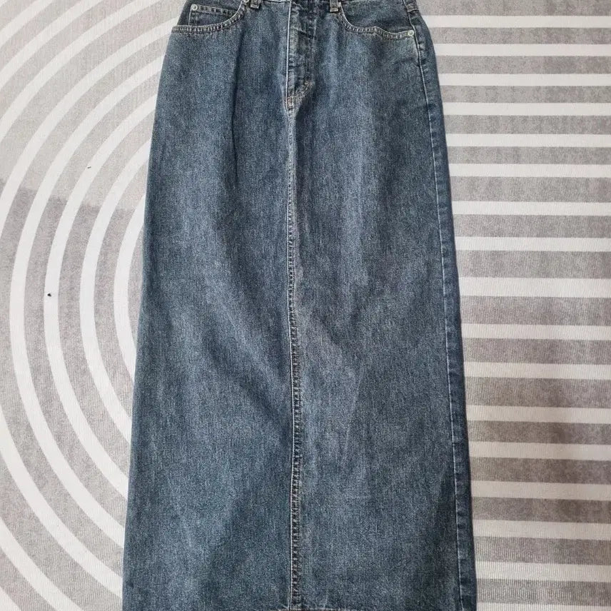 [BUNJANG] Lee Denim Long Skirt / Lee 데님 롱 스커트