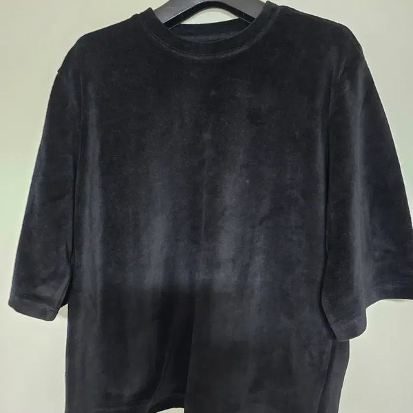 [BUNJANG] Core Authentic Velvet T-Blouse / (새상품)코어 어센틱 벨벳 티블라우스66