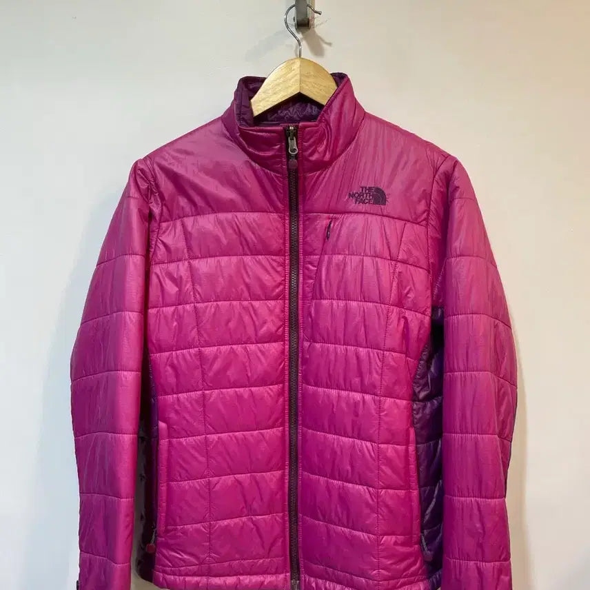 [BUNJANG] The North Face Exceloft Pink Lightweight Padded Jacket 90 / 노스페이스 엑셀로프트 핑크 경량 패딩 자켓 90
