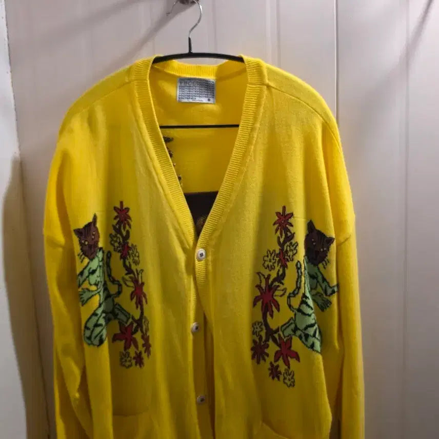 [BUNJANG] Youthbath Tiger Cat Cardigan / L 유쓰배쓰 youthbath 호랑고양이 가디건