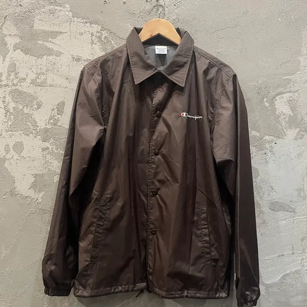 [BUNJANG] Champion Brown Coach Jacket (M) / (M)챔피온 코치 자켓 브라운